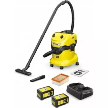 Aspirapolvere Kärcher WD 4-18 Dual set batteria
