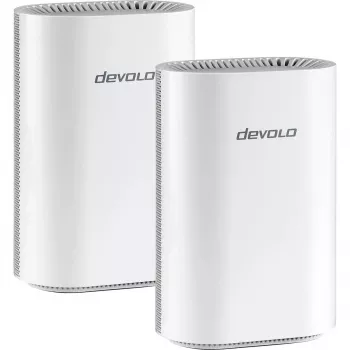 Router mesh WiFi 7 Devolo BE6500 confezione da 2 (bianco) – sistema mesh dual unit