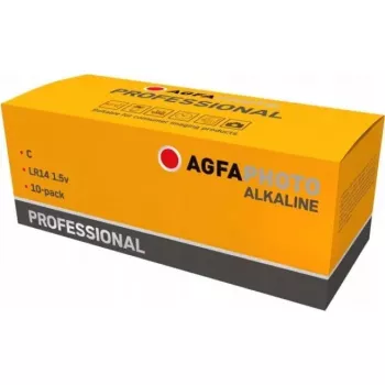 Batteria alcalina AGFA Professional C (Baby) – confezione da 10