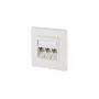 Presa di rete RJ-45 BTR NETCOM 1309131002-E bianca