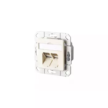 Presa di rete RJ-45 BTR 130C381101-I, Cat6a, bianca