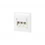 Presa RJ-45 BTR NETCOM 130B11D31002-E bianca