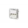 Presa RJ-45 BTR NETCOM 130B11D31102-E bianca
