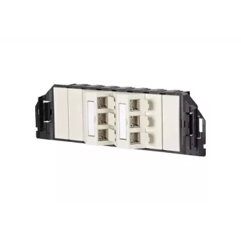 Presa di rete RJ-45 BTR NETCOM 130B11S60301-E bianco perla