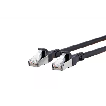 Cavo di rete METZ CONNECT Cat6A 5m nero