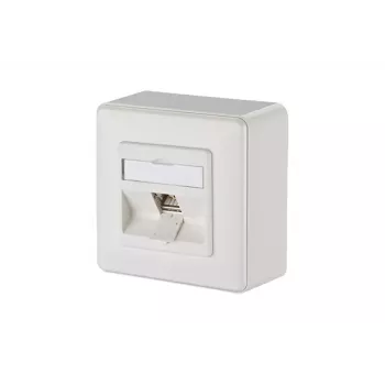 Presa RJ-45 BTR NETCOM 130B12D10002-E bianca