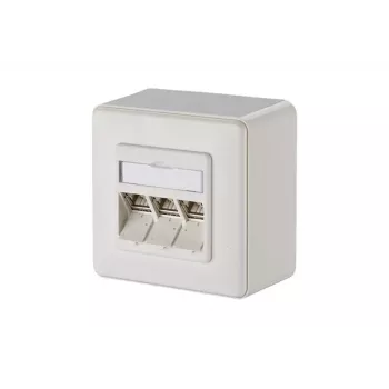 Presa RJ-45 BTR NETCOM 130B12D30002-E bianca