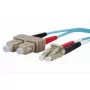 Cavo in fibra ottica METZ CONNECT 151J1EOJO10E 2x SC 2x LC OM3 1 m aqua