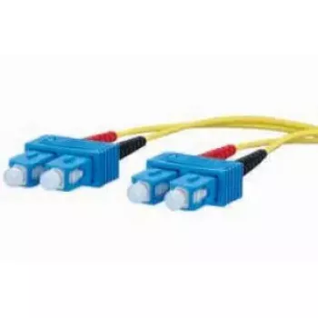 Cavo in fibra ottica METZ CONNECT 151P1EOEO10E 2x SC OS2 1 m giallo