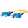 Cavo in fibra ottica METZ CONNECT 151P1EOEO10E 2x SC OS2 1 m giallo