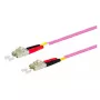Cavo in fibra ottica METZ CONNECT 151S1JOJO50E 5 m LC viola