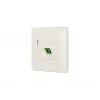 Presa LC-D MetzConnect 1501207K1U-E bianco