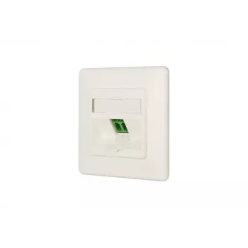 Presa LC-D MetzConnect 1501207K1U-E bianco