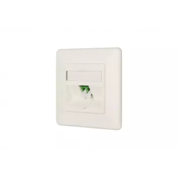 Presa LC-D MetzConnect 1501207K1U-E bianco