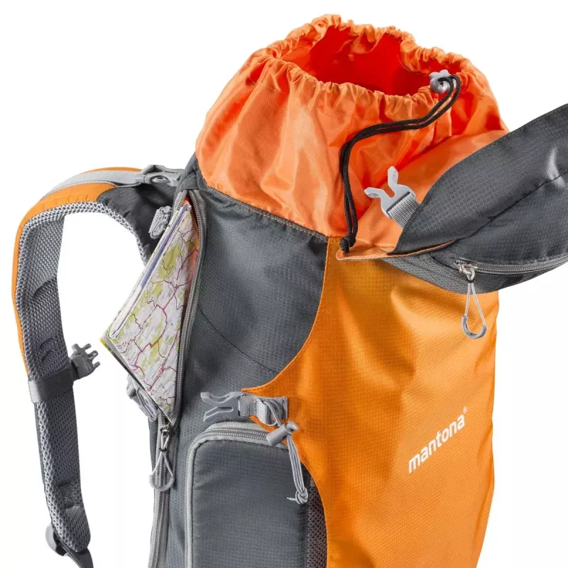 Custodia zaino Mantona ElementsPro 40 grigio arancione