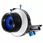 Follow Focus Walimex F3 nero blu bianco alluminio plastica 460 g