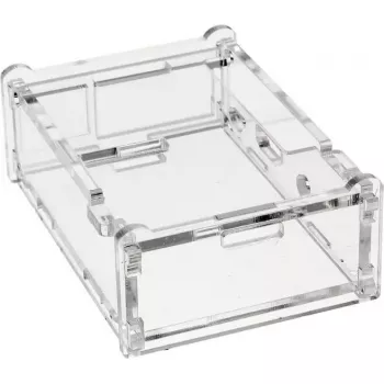 Case in acrilico per Raspberry Pi B+ RB-Case+01 trasparente — case di protezione per Raspberry Pi B+