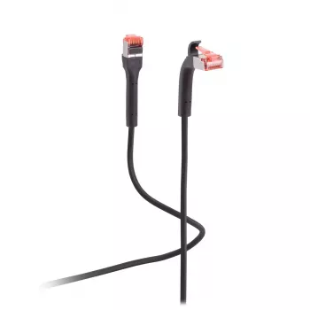 Flexline FL31-29005 Cavo patch Cat6a U/FTP nero 0,25 m