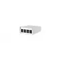 Accessorio per patch panel METZ CONNECT 130861-0402KE montaggio a parete bianco alluminio acciaio zinco
