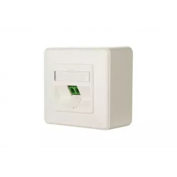 Presa LC-D METZ CONNECT 1501207K1A-E bianco