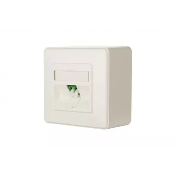 Presa LC-D METZ CONNECT 1501207K1A-E bianco