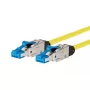 Cavo di rete METZ CONNECT 13084H1077-E 1 m Cat8.1 S/FTP giallo
