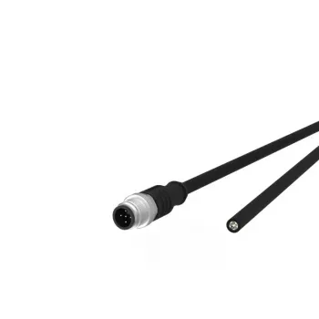 Cavo sensore/attuatore METZ CONNECT 142MDA10020 connettore maschio M12 standard 2 m nero