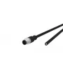 Cavo sensore/attuatore METZ CONNECT 142MDA10050 connettore maschio M12 5 m nero