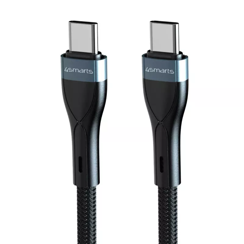 Cavo USB-C a USB-C 1 m, 4smarts 540429, nero, 0,48 Gbit/s