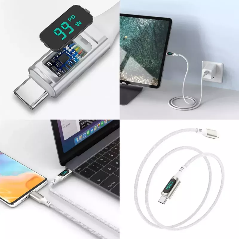 Cavo USB 4smarts 540954 3 m USB-C bianco USB 2.0 0,48 Gbit/s