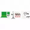 Greenscreen EASYPIX MyStudio 62020 portatile leggero – sfondo pieghevole per foto e video