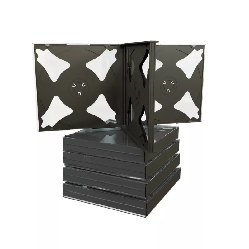 Custodia Jewel Case MediaRange BOX34-6 6 dischi nero
