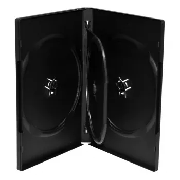 Custodia DVD MediaRange BOX35-3 nero 3 dischi