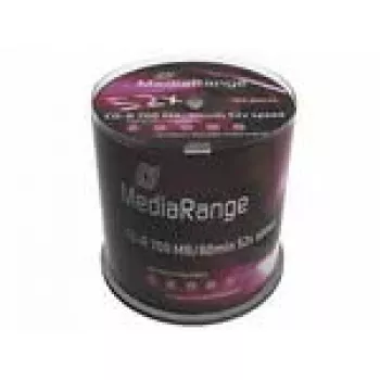 CD-R MediaRange MR204 700 MB 52x 100 pz.