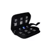 Porta schede di memoria MediaRange BOX98 per 3 schede nylon nero
