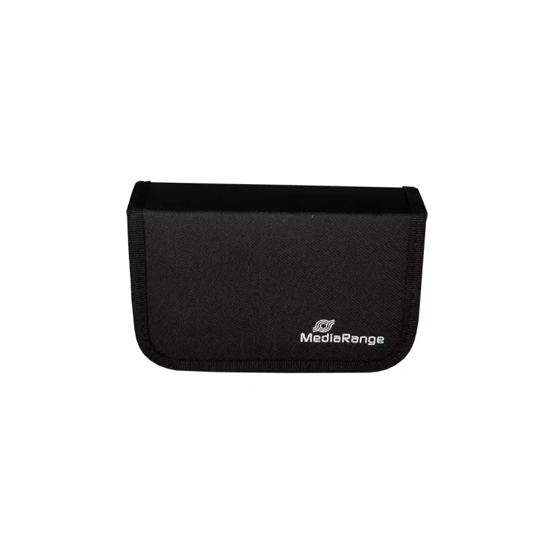 Porta schede di memoria MediaRange BOX98 per 3 schede nylon nero