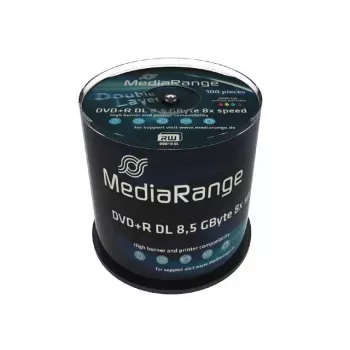 DVD+R DL MediaRange MR471 8.5 GB 100 pezzi