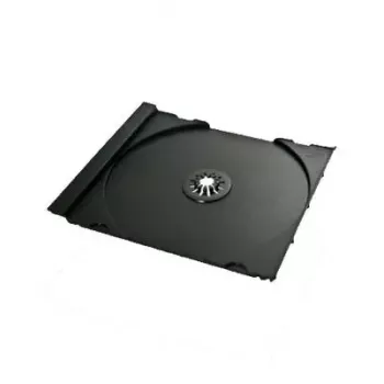 Vassoio CD MediaRange per Jewelbox nero 1 disco confezionato a macchina