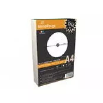 Etichette adesive MediaRange MRINK130 bianco 100 pezzi