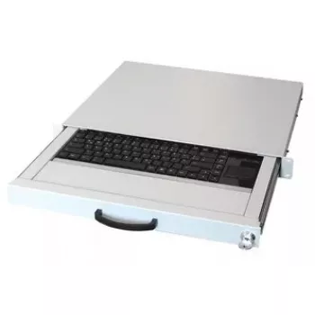 Tastiera AIXCASE AIX-19K1UKDETP-W USB PS/2 QWERTZ tedesco bianco