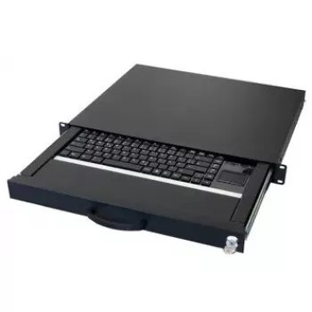 Tastiera AIXCASE AIX-19K1UKDETP-B USB PS/2 QWERTZ tedesco nero