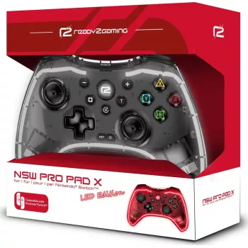 ready2gaming Nintendo Switch Pro Pad X-LED Edition – Pro Pad ergonomico per Nintendo Switch