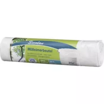 Sacchetti per rifiuti Secolan 9100000000 20 l extra resistenti bianchi, contenuto della confezione non indicato
