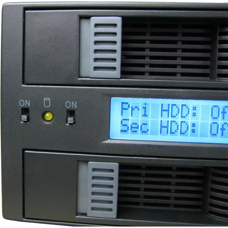 Inter-Tech SB-C 102 Enclosure Sub-RAID per 2x SATA da 3,5 pollici, nero