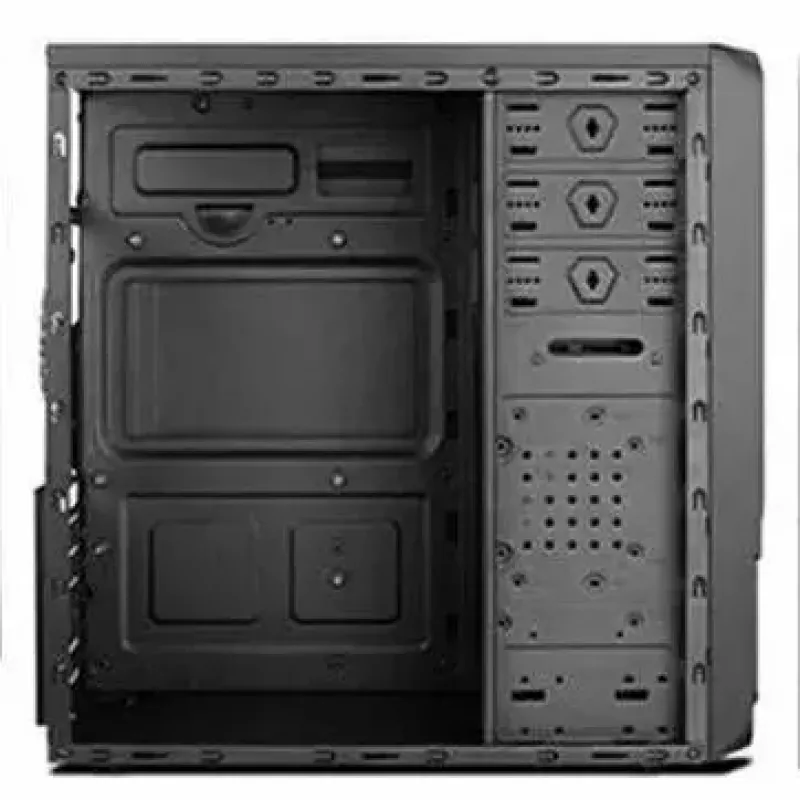 Case per computer Inter-Tech Micro ATX GB-V1 m/SL-500, nero