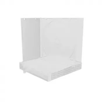 Custodia per disco ottico MediaRange BOX23-T Jewel Case 1 disco trasparente