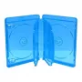 Custodia BD MediaRange per 6 dischi 22 mm blu
