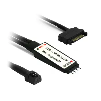 Controllo luce smart home Nanoxia NXRGBC wireless nero bianco