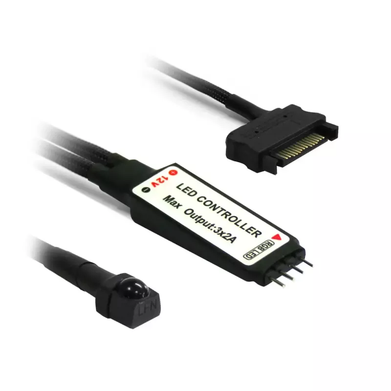 Controllo luce smart home Nanoxia NXRGBC wireless nero bianco