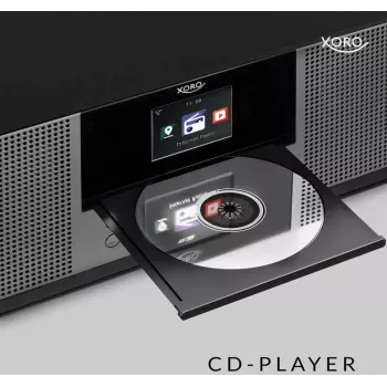 Sistema multi-micro compatto XORO SAT100380 — radio internet con DAB+ e FM (UKW)